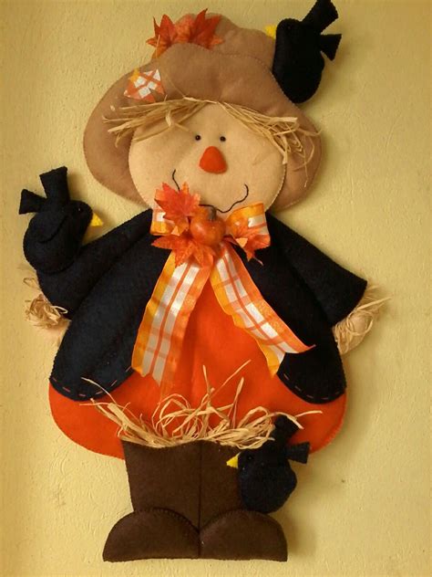 Espantapájaros Adornos Halloween Fall Halloween Crafts Teddy Bear