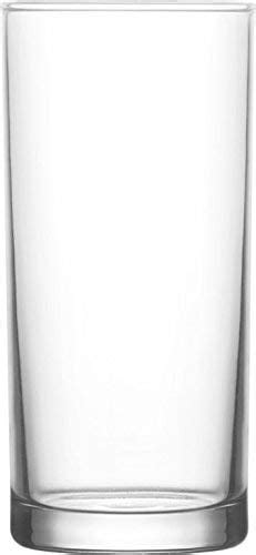 Madison Classic Highball Drinking Glasses 10 Ounce Heavy Base Prevents Tipping Thick And
