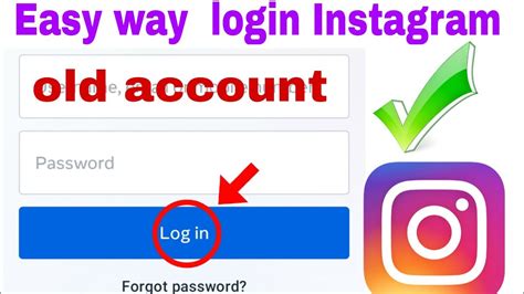 How To Login Instagram Account Without Password Forgot Password