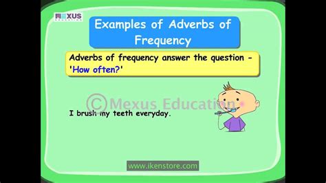 Translations for intensity use our adverb dictionary. Adverbs of Frequency | English Grammar | iken | ikenedu | ikenApp - YouTube