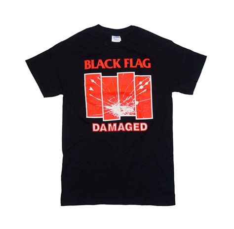 Black Flag Damaged Shirt Fully Licensed Punk Rock
