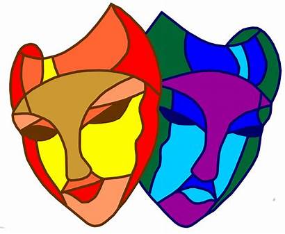 Drama Theatre Clipart Masks Theater Acting Mask