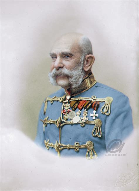 Franz Joseph I Of Austria 1905 He Was Emperor Of Austria King Of