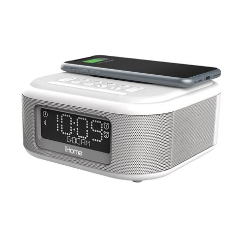 Ihome Bluetooth Stereo Dual Alarm Clock With Speakerphone Phone