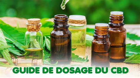 Guide De Dosage Du Cbd Quelle Quantit De Cbd Prendre