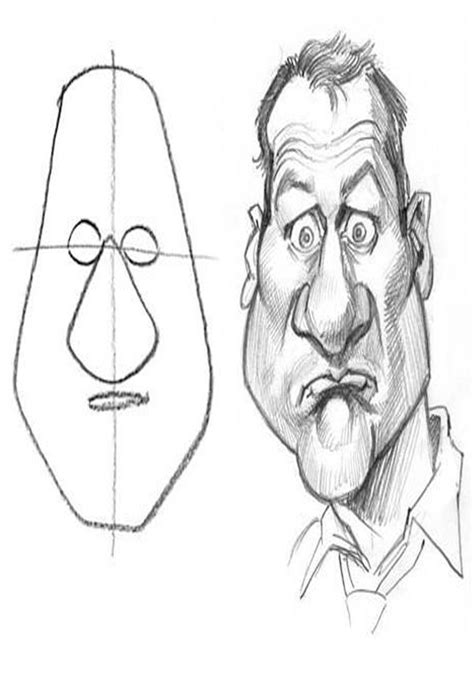 How To Draw Caricatures The 5 Shapes Learn How To Draw