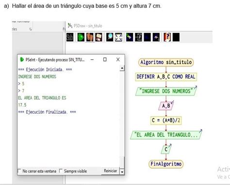 Pin De Manuel Pineda En Pseint Diagramas Area De Un Triangulo