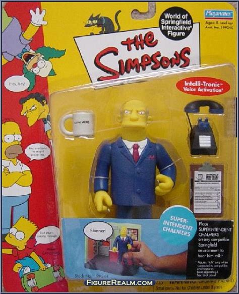 Superintendent Chalmers Simpsons Series 8 Playmates Action Figure