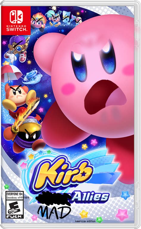 Kirb Mad Allies Usa Covers Kirby Angry Kirby Know Your Meme