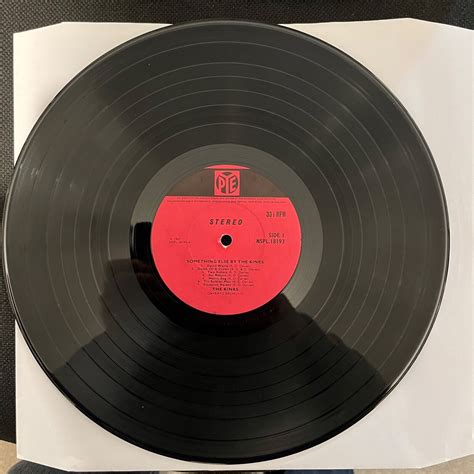 The Kinks Something Else Uk St Stereo Vinyl Lp Record Pye Npl Vg Ebay