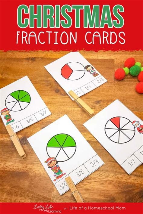 Christmas Fraction Worksheet