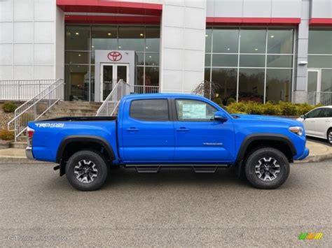 Voodoo Blue 2021 Toyota Tacoma Trd Off Road Double Cab 4x4 Exterior