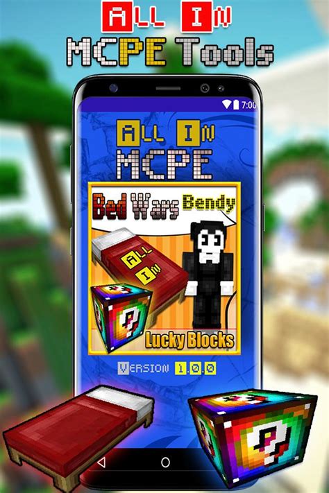 Lucky Blocks Spiral And Bed Wars Mod For Mcpe For Android Apk Download