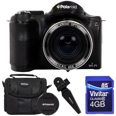 Polaroid 18mp 40x Zoom Instant Digital Camera With 3 Inch Tft And Wi Fi