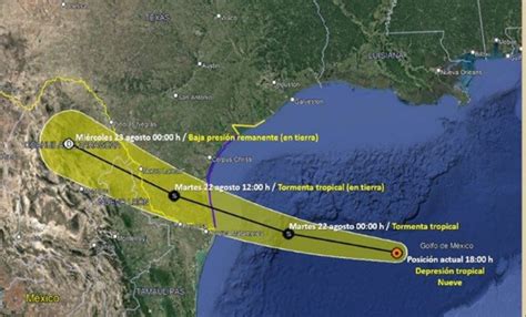 Se Formará La Tormenta Tropical Harold En Golfo De México
