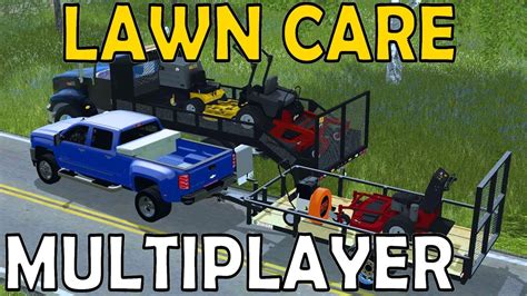 Farming Simulator 17 Lawn Care Multiplayer Landscape Truck