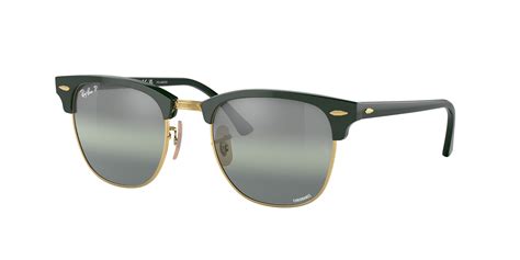Buy Ray Ban Clubmaster Rb3016 1368g4 Green Prescription Sunglasses