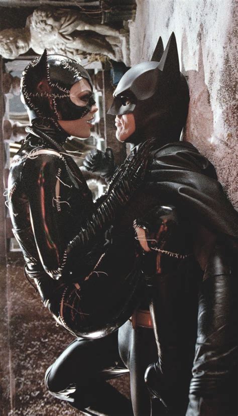 Michelle Pfeiffer Batman Returns 1992 Catwoman Y Batman Catwoman