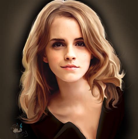 Emma Watson Portrait By Cinziazacchia On Deviantart