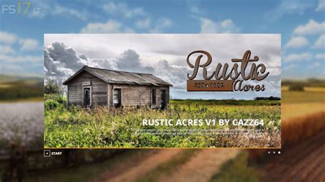 Rustic Acres Map V 10 Fs19 Mods