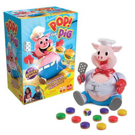 Goliath Pop The Pig Game — New And Improved — Belly Busting Fun As You