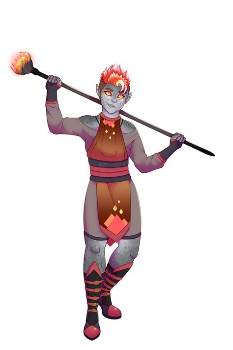 Scorch New Dnd Character Fullbody By Green Cryptid On Deviantart