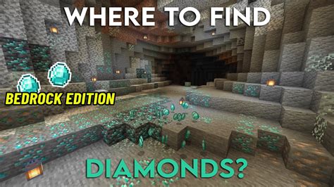 How To Find Diamonds In Minecraft Bedrock 119 Easy Youtube