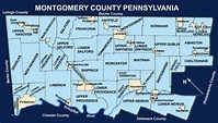 Montgomery County Pennsylvania Township Maps