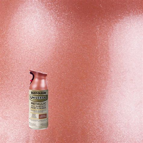 Check spelling or type a new query. Rust-Oleum Universal 11 oz. All Surface Desert Rose Gold ...