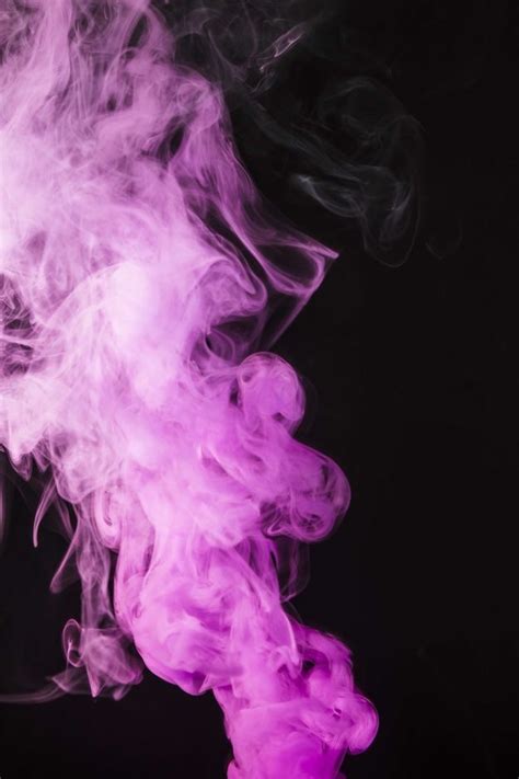 Download Pink Smoke Effect On The Black Background For Free In 2020