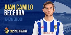 Juan Camilo Becerra nuevo jugador del Ponferradina | Colombianos en el ...