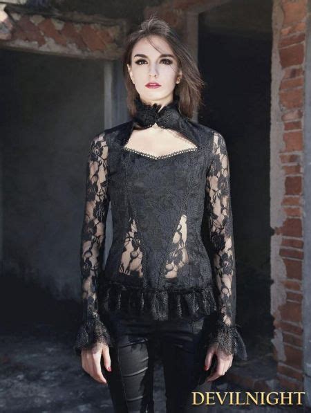 Pin On Gothic Blouses For Women