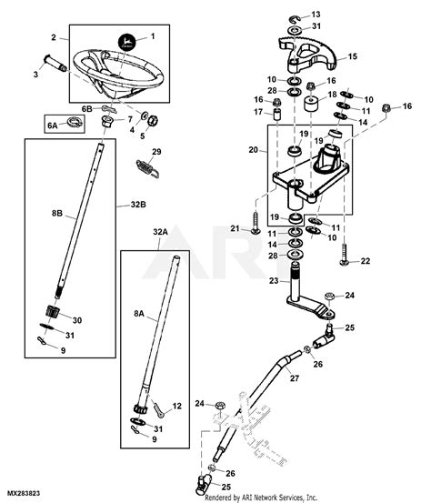 John Deere Gt235 Deck Parts Diagram