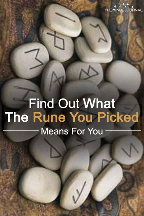 Pick A Rune And Know What S In Your Future Runes Ancient Runes