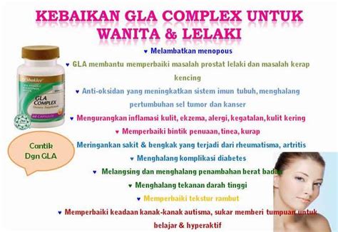 Stabilkan hormon bulan 3 dah tahu cara makan yang betul dan berkesan? Beauty & Health: Kelebihan GLA Complex Shaklee (juga untuk ...