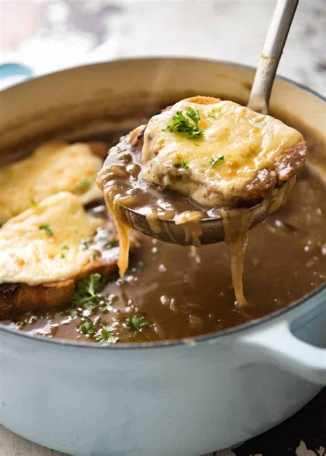 I love this casserole at thanksgiving! French Onion Soup | RecipeTin Eats