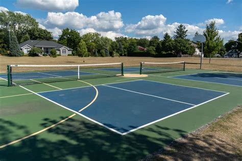 How To Paint A Pickleball Court On Concrete The Racket Life