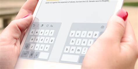 Split Keyboard Change The Keyboard For Small Hands Ios 11 Guide