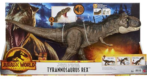 Mua Jurassic World Dominion Dinosaur T Rex Toy Thrash ‘n Devour Tyrannosaurus Rex Action Figure