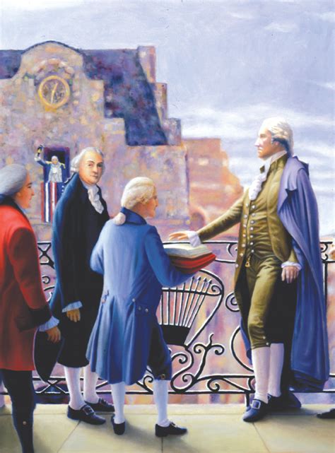 Washington Took His Oath Of Office On A Masonic Bible By Coincidence