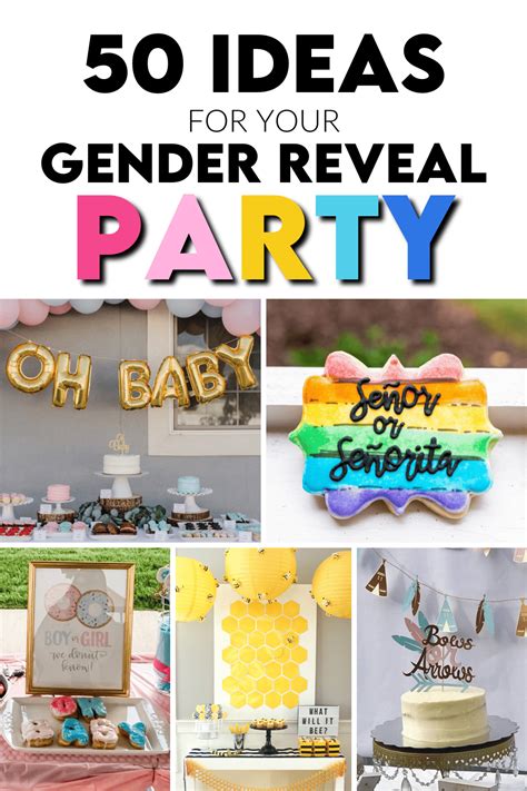 50 Ideas To Throw The Best Gender Reveal Party In 2022 Gender Reveal