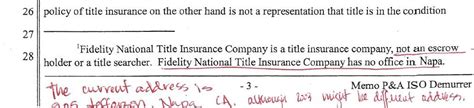 Address it to the claims department of the title insurance company. A Review of Claim Processing and My Lawsuit Against Fidelity National Title Insurance Company ...