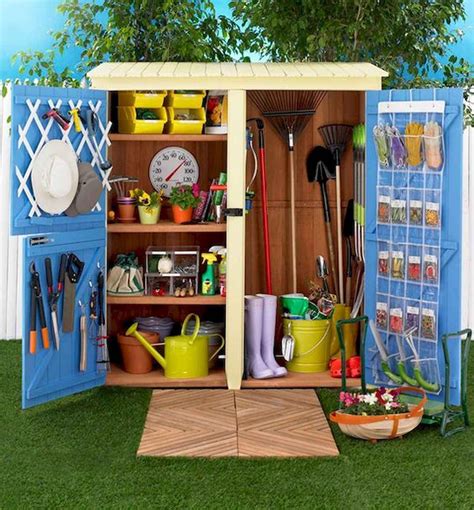 25 Awesome Unique Small Storage Shed Ideas For Your Garden 11