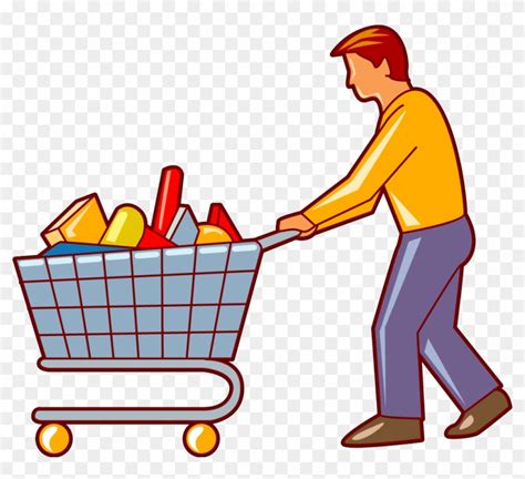 28 Collection Of Push A Cart Clipart High Quality Person Pushing