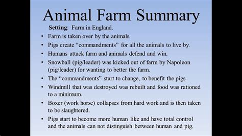 Animal Farm: Book Review, Book Summary, Book Synopsis, Theme