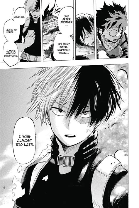 Todoroki Manga Panels Smiling Go Images Cafe