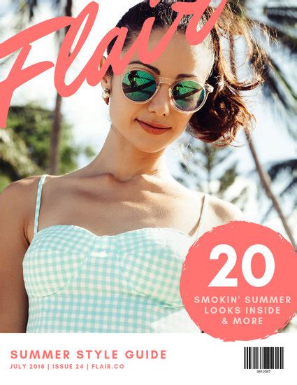 customize  fashion magazine cover templates  canva
