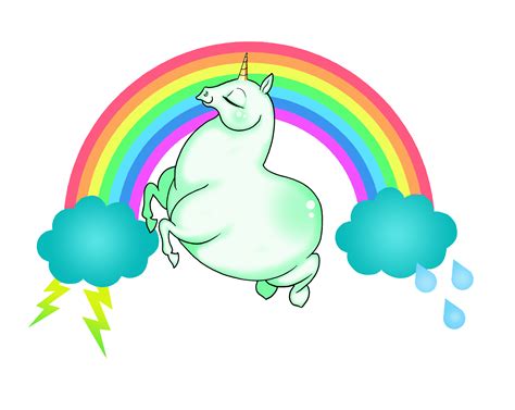 Fat Unicorns Unicorni Grassi By Tankmeth On Deviantart