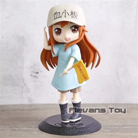 Cells At Work Hataraku Saibou Platelet Pvc Doll Figure Anime Collectible Model Toy In Action