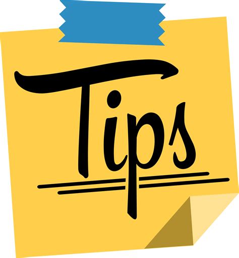 Tips And Topics